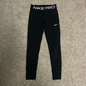 Nike Girls Nike Pro Leggings Size Medium
